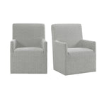 Nero-Dining-Arm-Chair-(Grey-color)--(2-PER-CARTON)