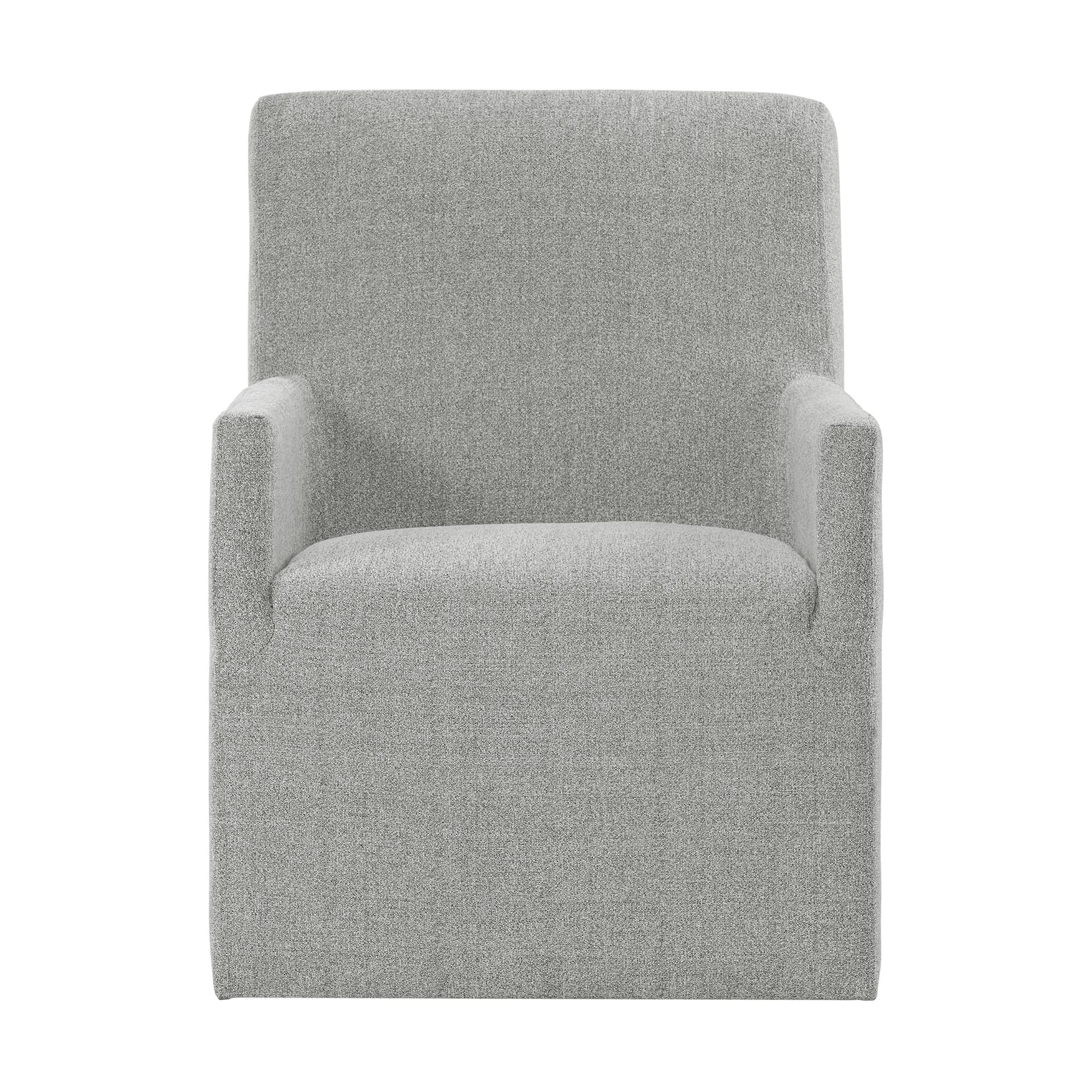 Nero-Dining-Arm-Chair-(Grey-color)--(2-PER-CARTON)