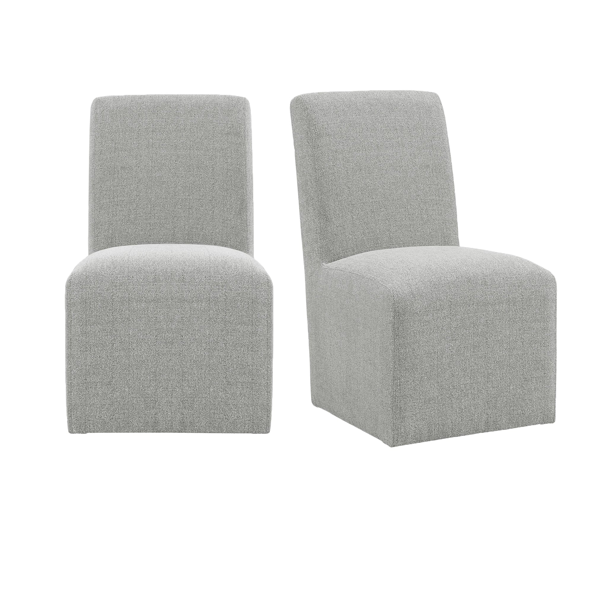Nero-Dining-Side-Chair-(2-per-carton)-W/Grey-Fabric