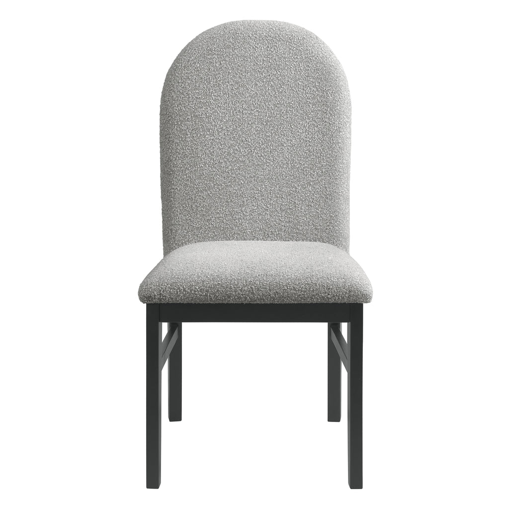 Portland-Round-Back-Side-Chair-with-Grey-Fabric-(PGY1113-4)-in-Black-(2-Per-Carton)