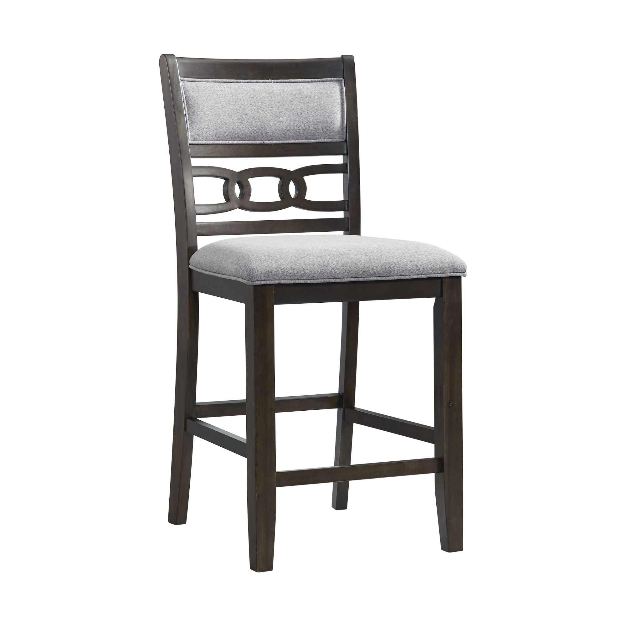 Amherst Counter Height 5-piece Dining Set Table and Four Side Chairs in Walnut