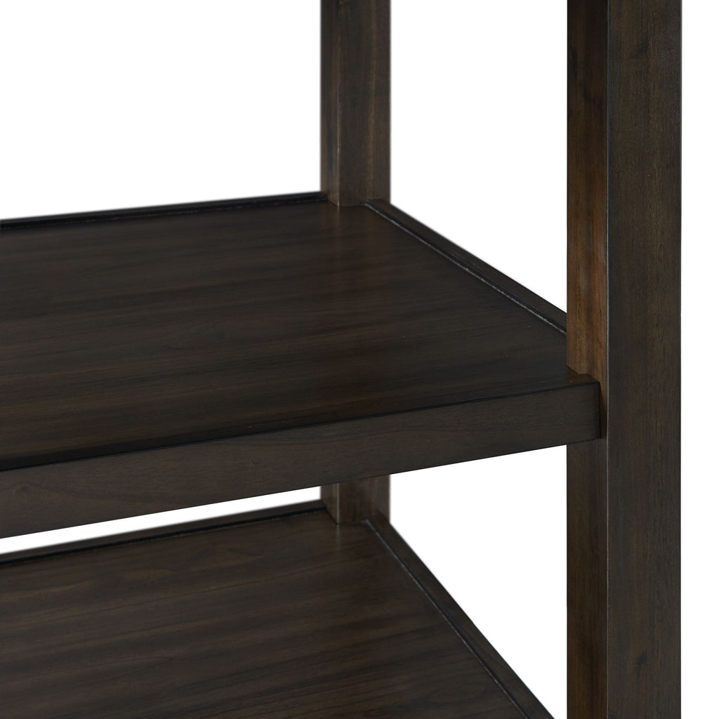 Amherst Counter Height 5-piece Dining Set Table and Four Side Chairs in Walnut
