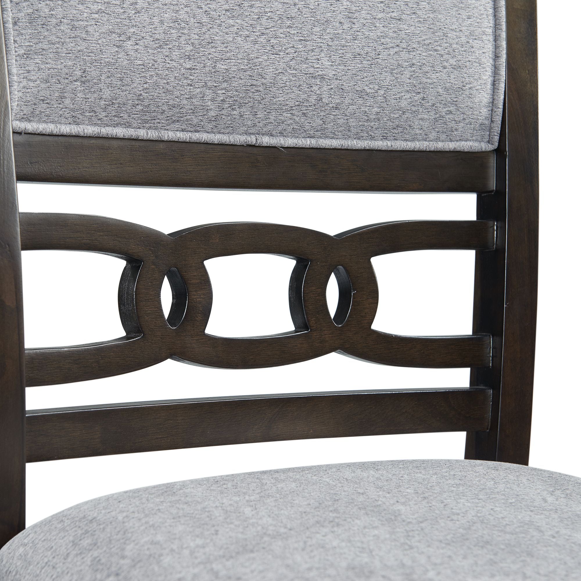 Amherst Counter Height 5-piece Dining Set Table and Four Side Chairs in Walnut