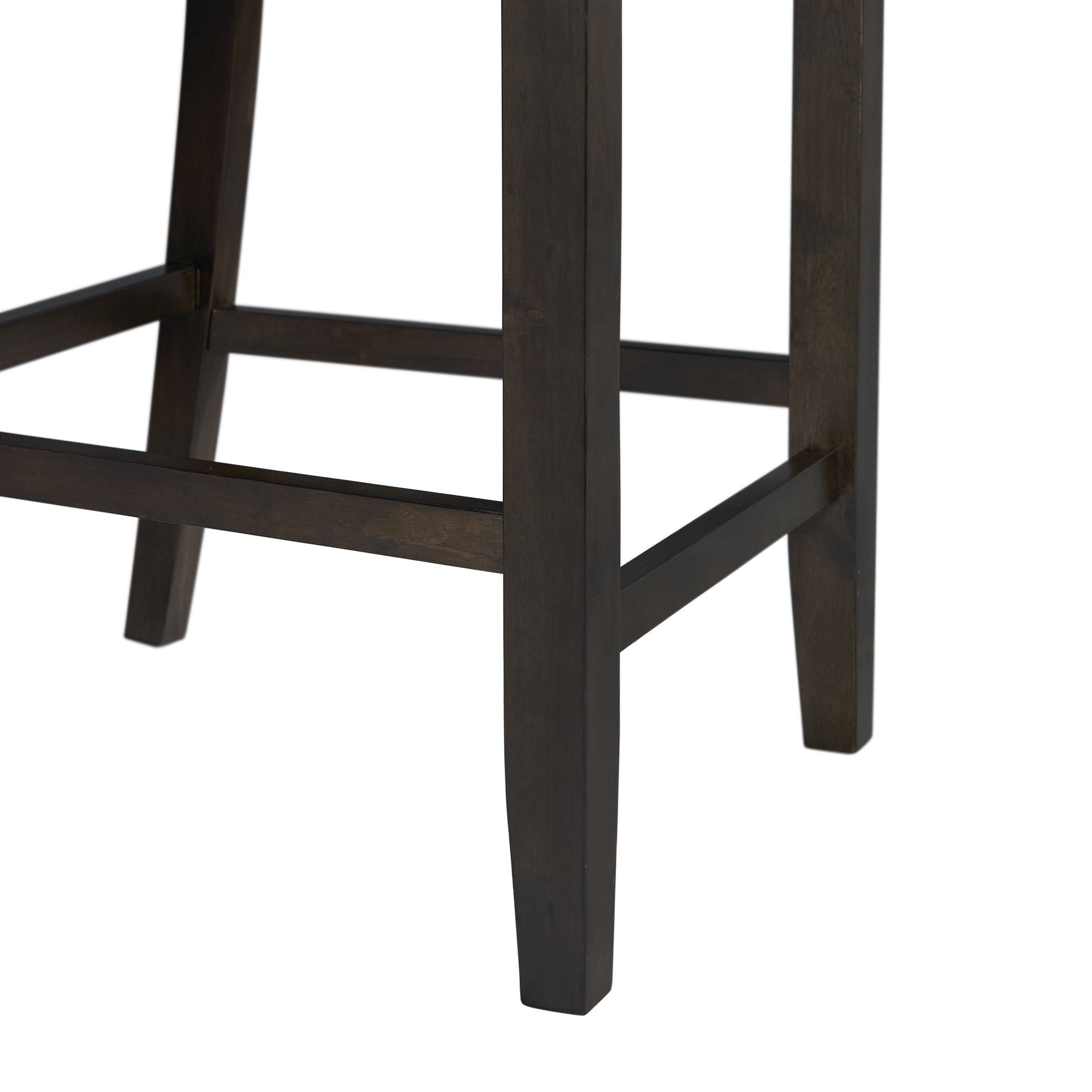 Amherst Counter Height 5-piece Dining Set Table and Four Side Chairs in Walnut