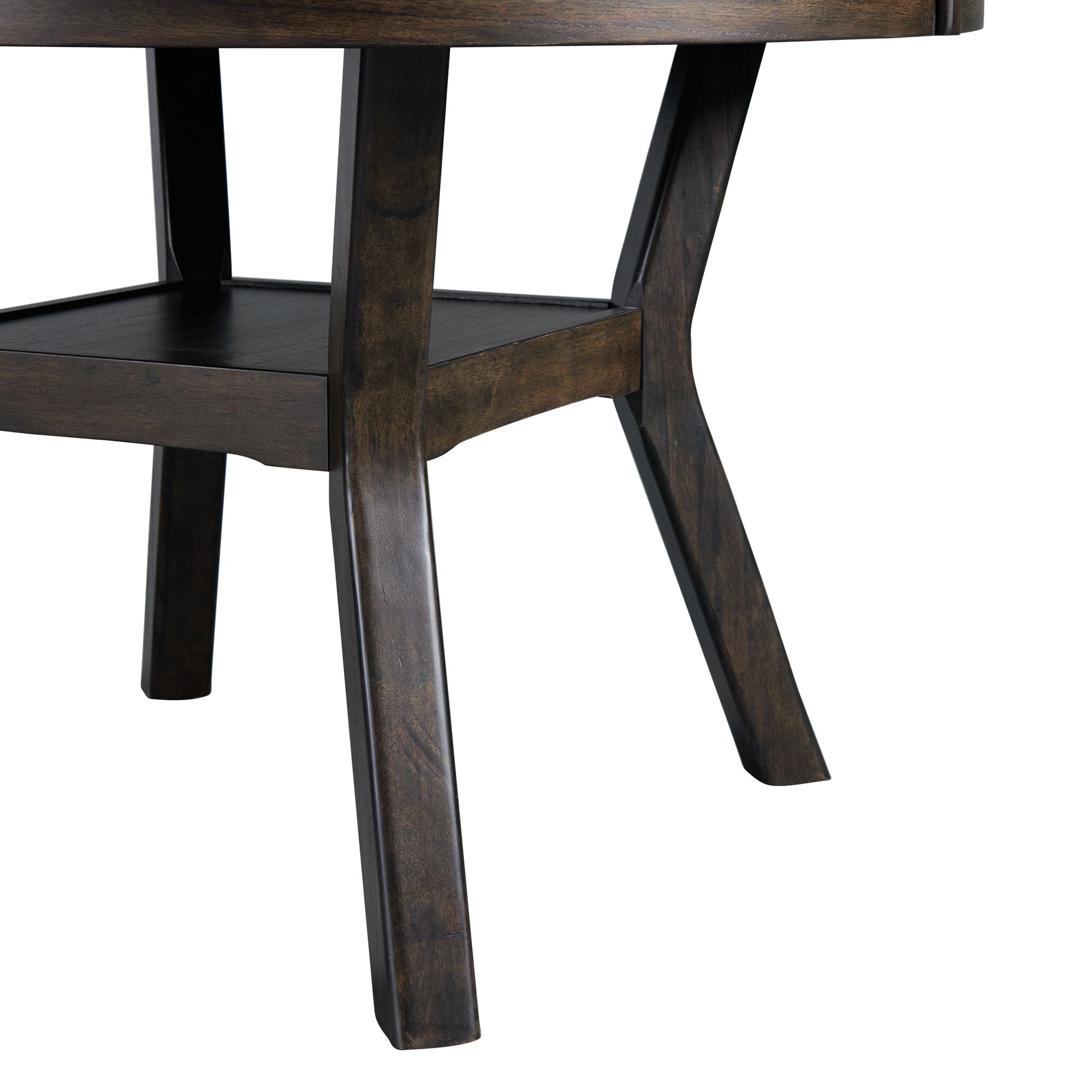 Amherst-Standard-Height-5PC-Dining-Set-Table-and-Four-Faux-Leather-Side-Chairs-in-Walnut