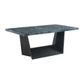 Beckley-5PC-Dining-Set-in-Dark---Table-&-Four-Meridian-Black-Chairs
