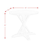 Callista-Round-Counter-Height-5PC-Dining-Set-Table-and-Four-Stools