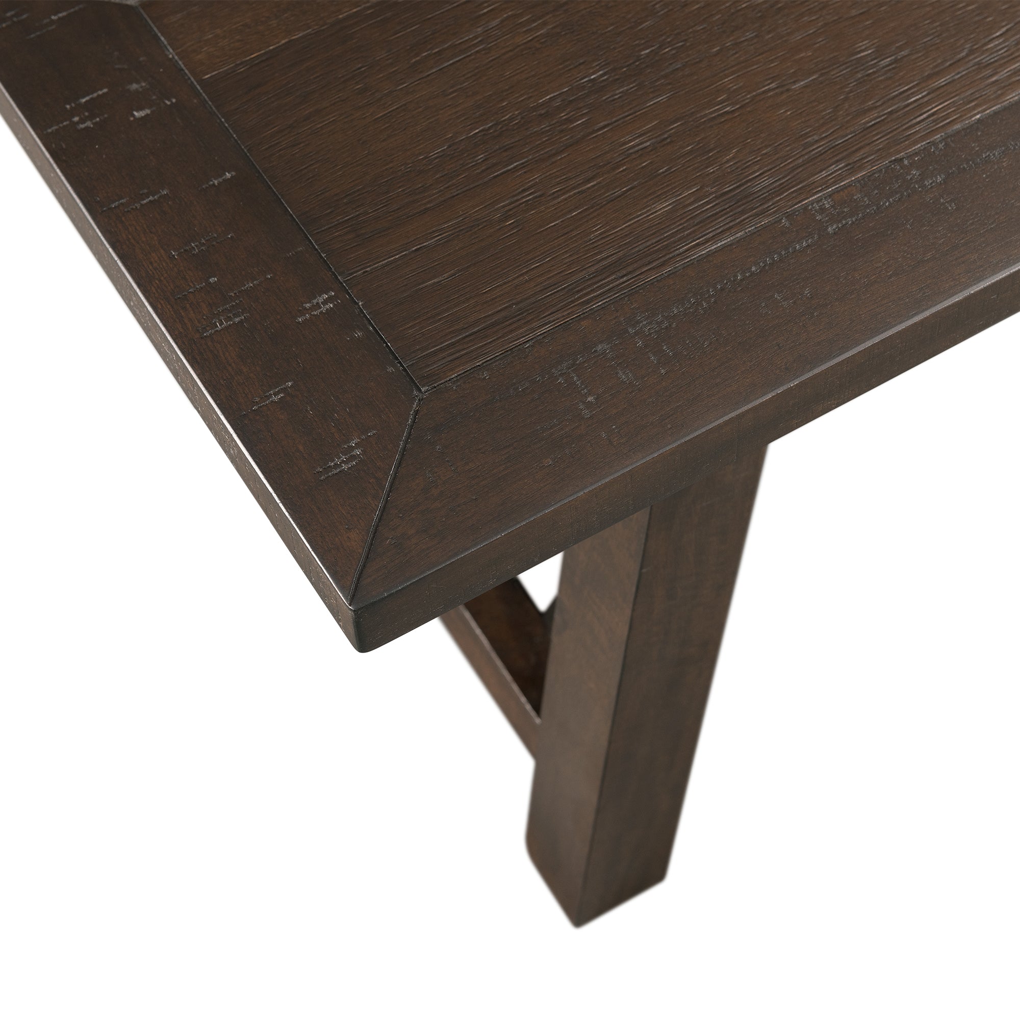Cash-6PC-Dining-Set-Table,-Four-Chairs-&-Bench