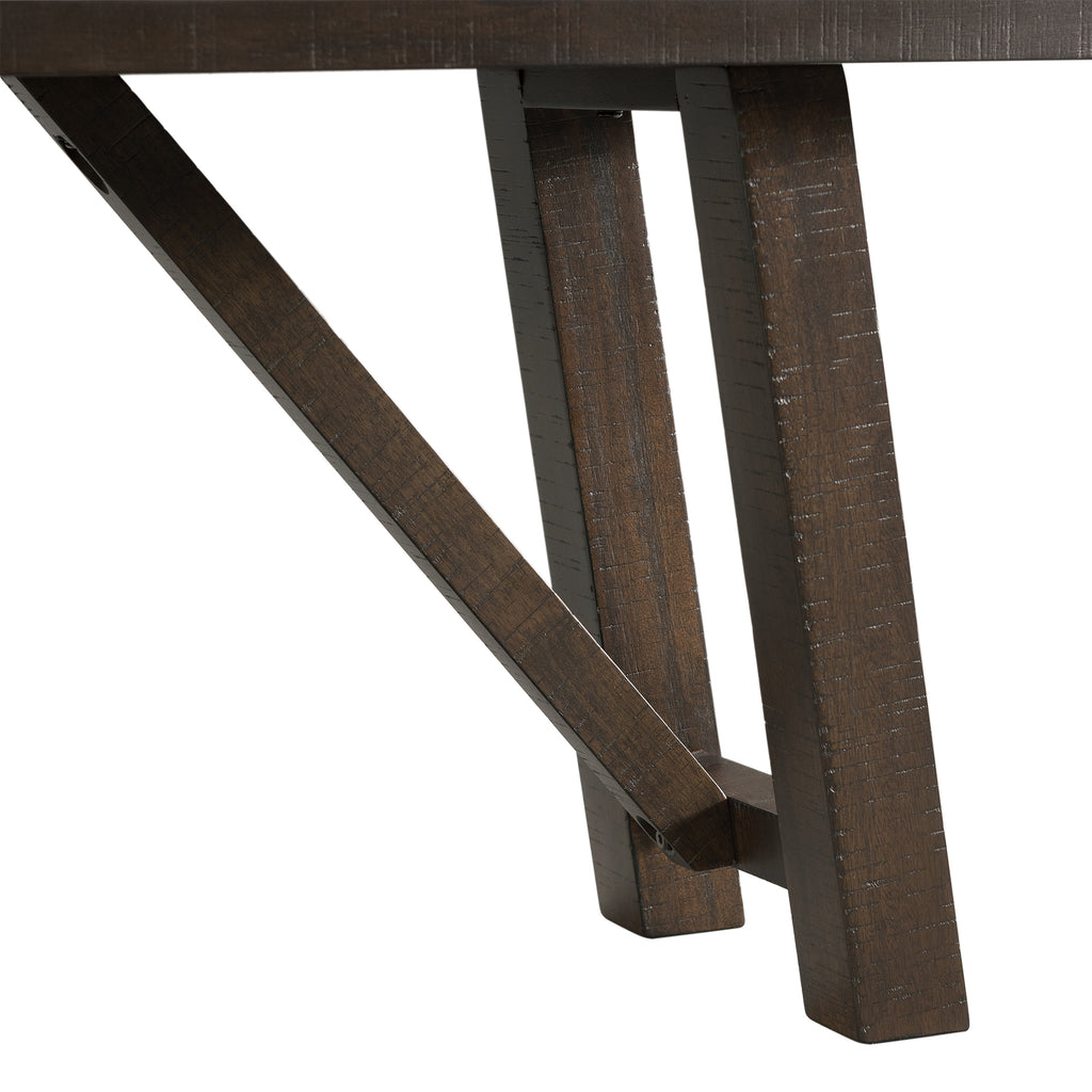 Cash-6PC-Dining-Set-Table,-Four-Chairs-&-Bench