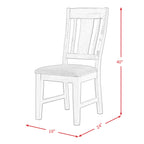 Cash-6PC-Dining-Set-Table,-Four-Chairs-&-Bench