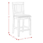 Cash-Counter-6PC-Dining-Set-Table,-Four-Chairs-&-Bench