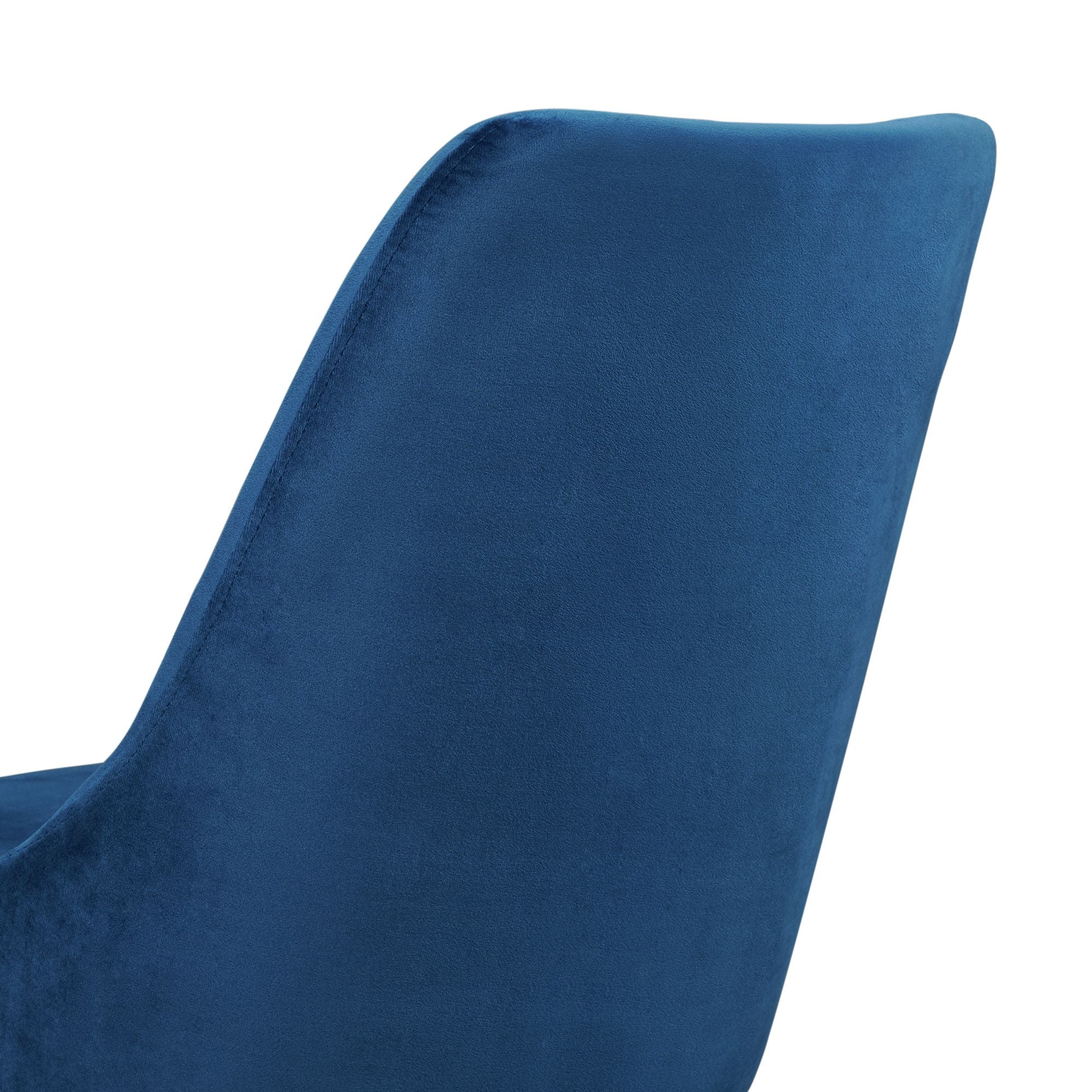 Celeste-Round-5PC-Dining-Set-Table-and-Four-Blue-Fabric-Chairs
