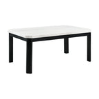Francesca-White-Marble-Rectangular-5PC-Dining-Set-Table-&-Four-Grey-Velvet-Chairs