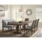 Gramercy-6PC-Dining-Set-Table,-Four-Chairs-and-Settee