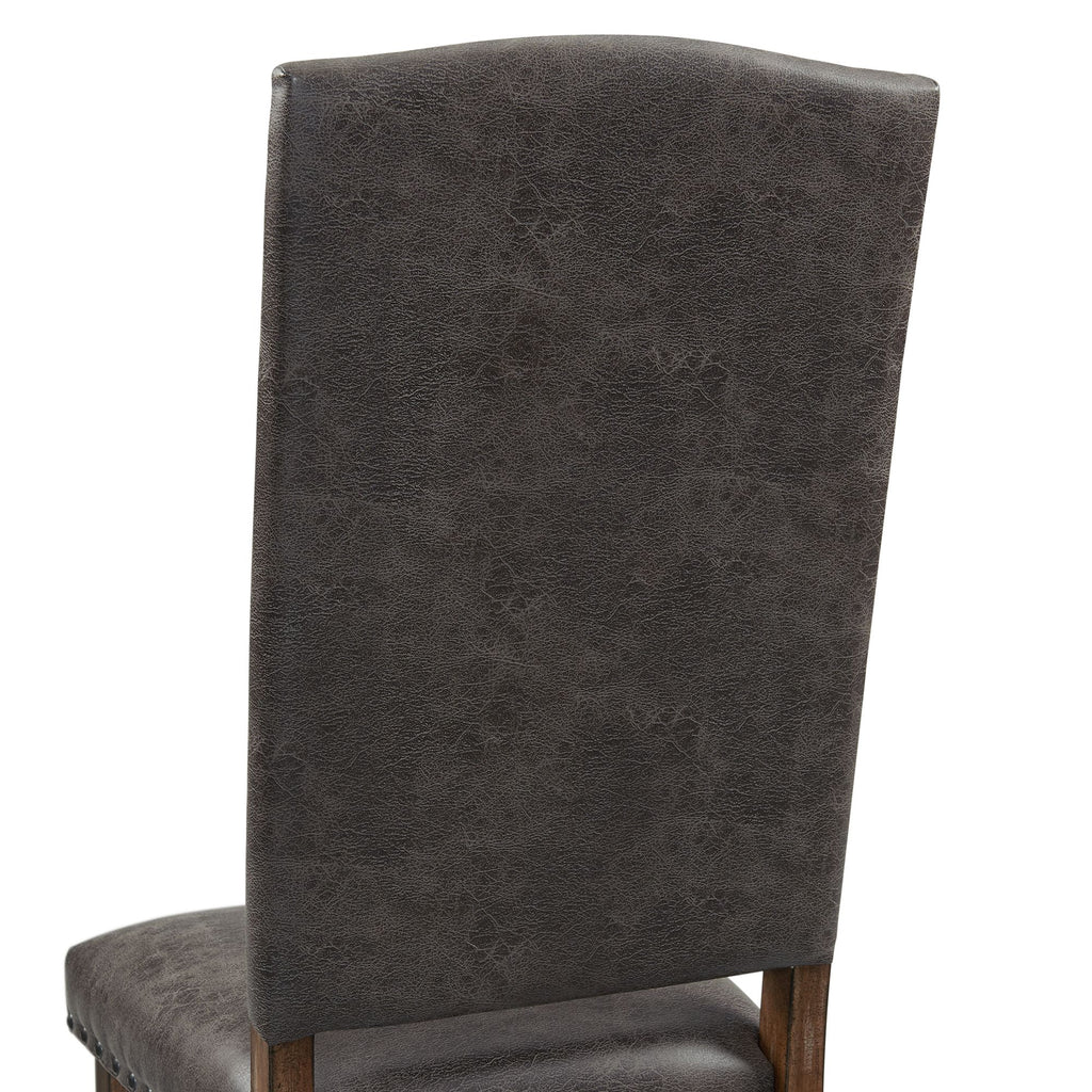 Gramercy-6PC-Dining-Set-Table,-Four-Tufted-Tall-Back-Chairs-and-Settee