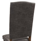 Gramercy-6PC-Dining-Set-Table,-Four-Tufted-Tall-Back-Chairs-and-Settee