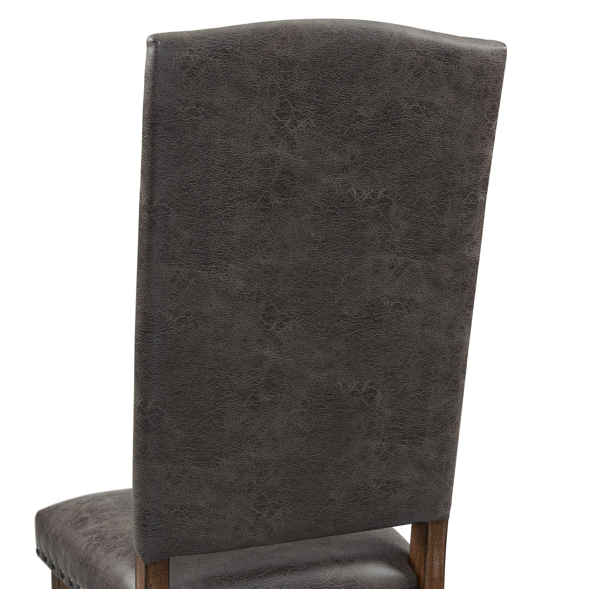 Gramercy-6PC-Dining-Set-Table,-Four-Tufted-Tall-Back-Chairs-and-Settee