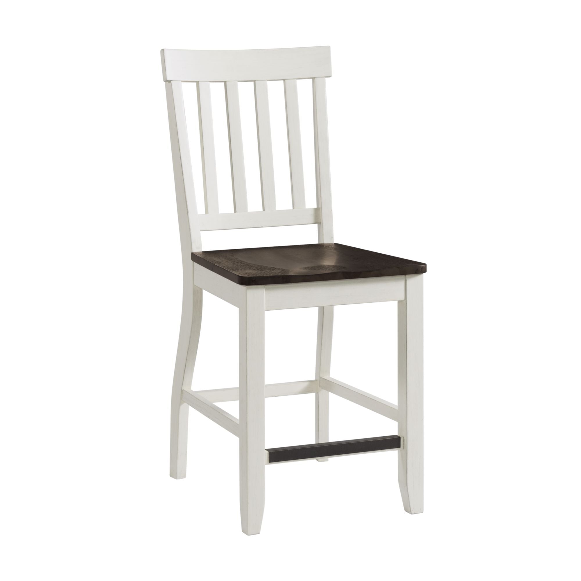 Kayla-Two-Tone-5PC-Counter-Height-Dining-Set-Table-&-Four-Chairs
