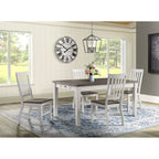 Kayla-Two-Tone-5PC-Dining-Set-Table-&-Four-Chairs