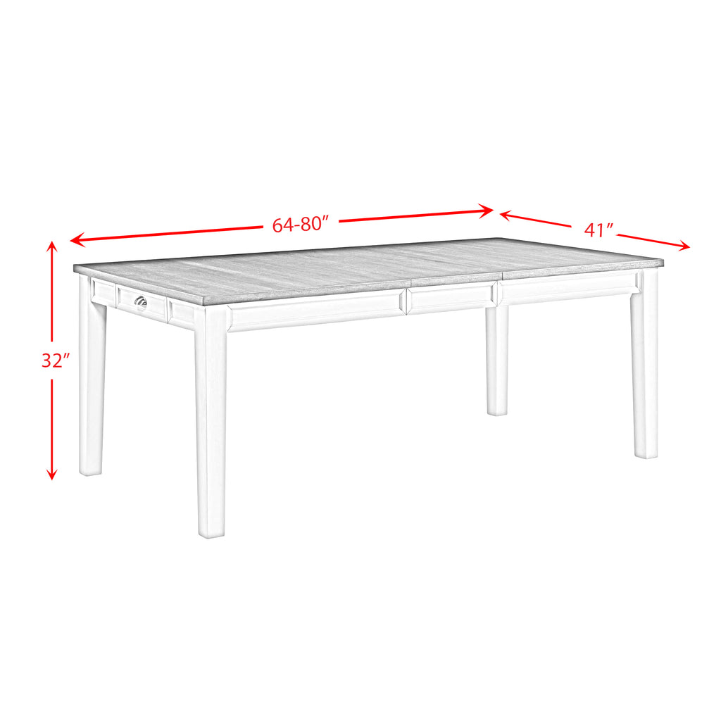 Kayla-Two-Tone-5PC-Dining-Set-Table-&-Four-Chairs