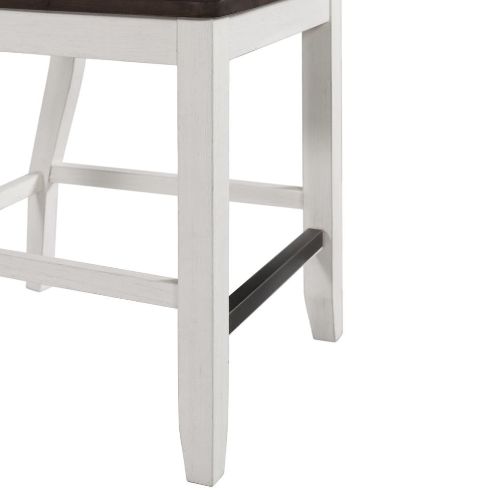 Kayla-Two-Tone-7PC-Counter-Height-Dining-Set-Table-&-Six-Chairs