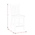 Kayla-Two-Tone-7PC-Counter-Height-Dining-Set-Table-&-Six-Chairs