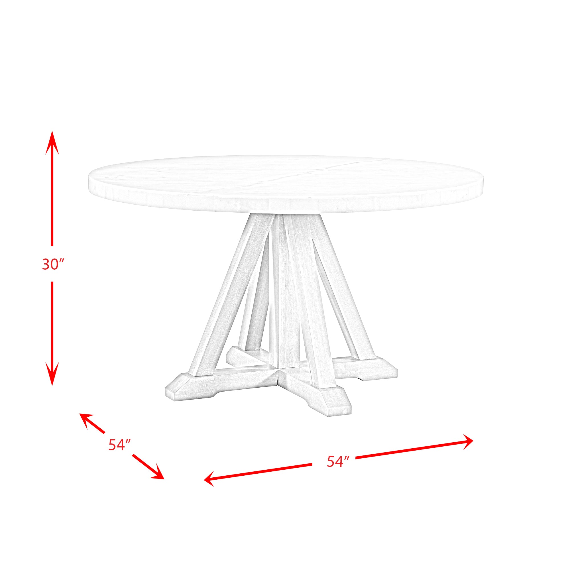 Lakeview-Round-5PC-Dining-Set-Table-&-Four-Chairs