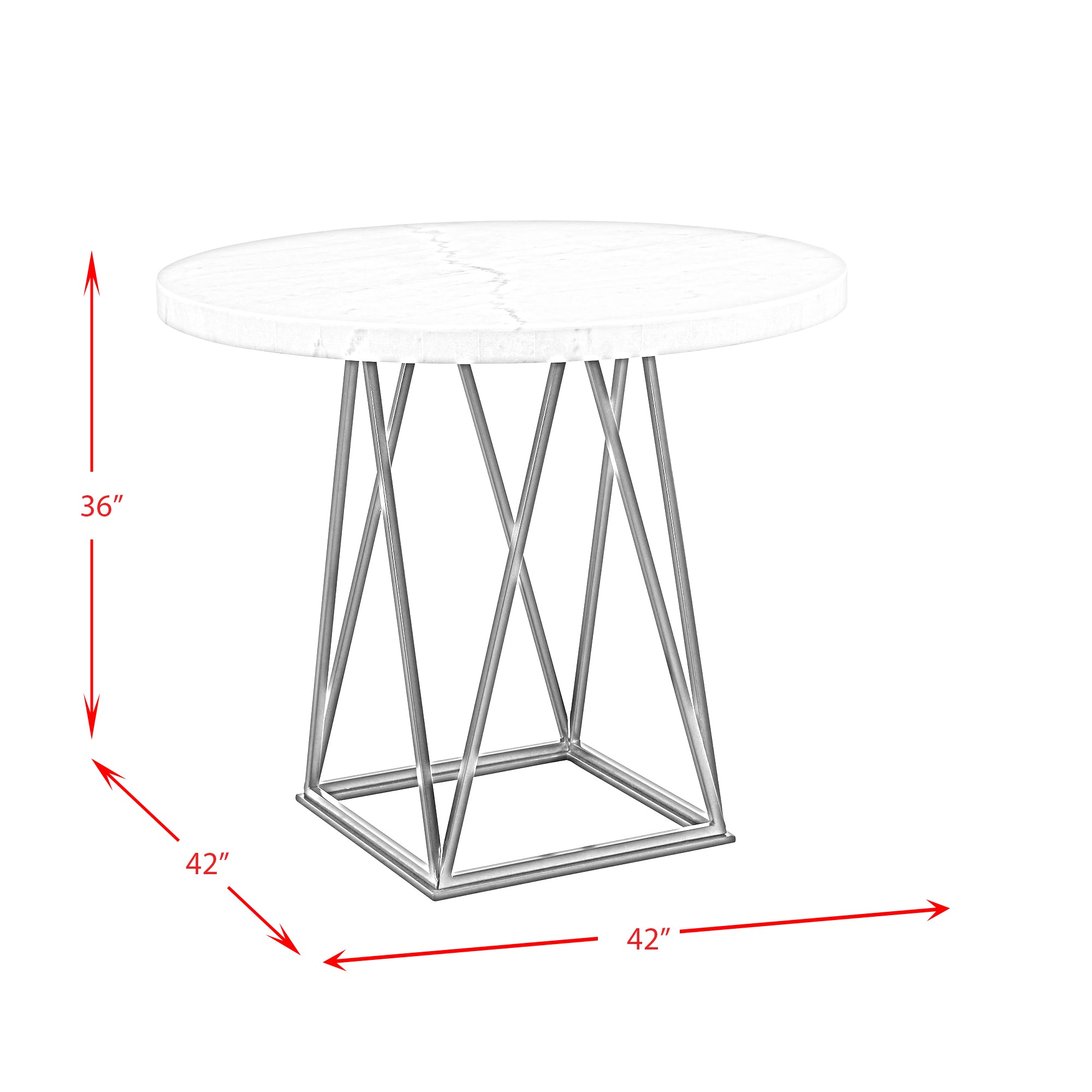 Riko 5-piece Counter Height Dining Set Table and Four Chairs