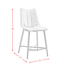 Riko 5-piece Counter Height Dining Set Table and Four Chairs