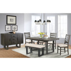 Sawyer-7pc-Dining-Set--Table,-4-Chairs,-Bench.-&-Server
