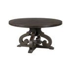 Stone-Round-5PC-Dining-Set-Round-Table-&-4-Chairs