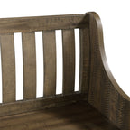 Stone-Standard-Height-Dining-6PC-Set-Table,-4-Side-Chairs-&-Pew-Bench