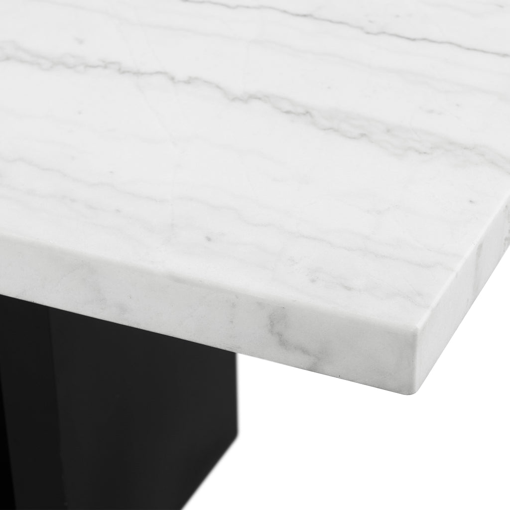 Valentino-White-5PC-Dining-Set-Table-&-Four-Grey-Chairs