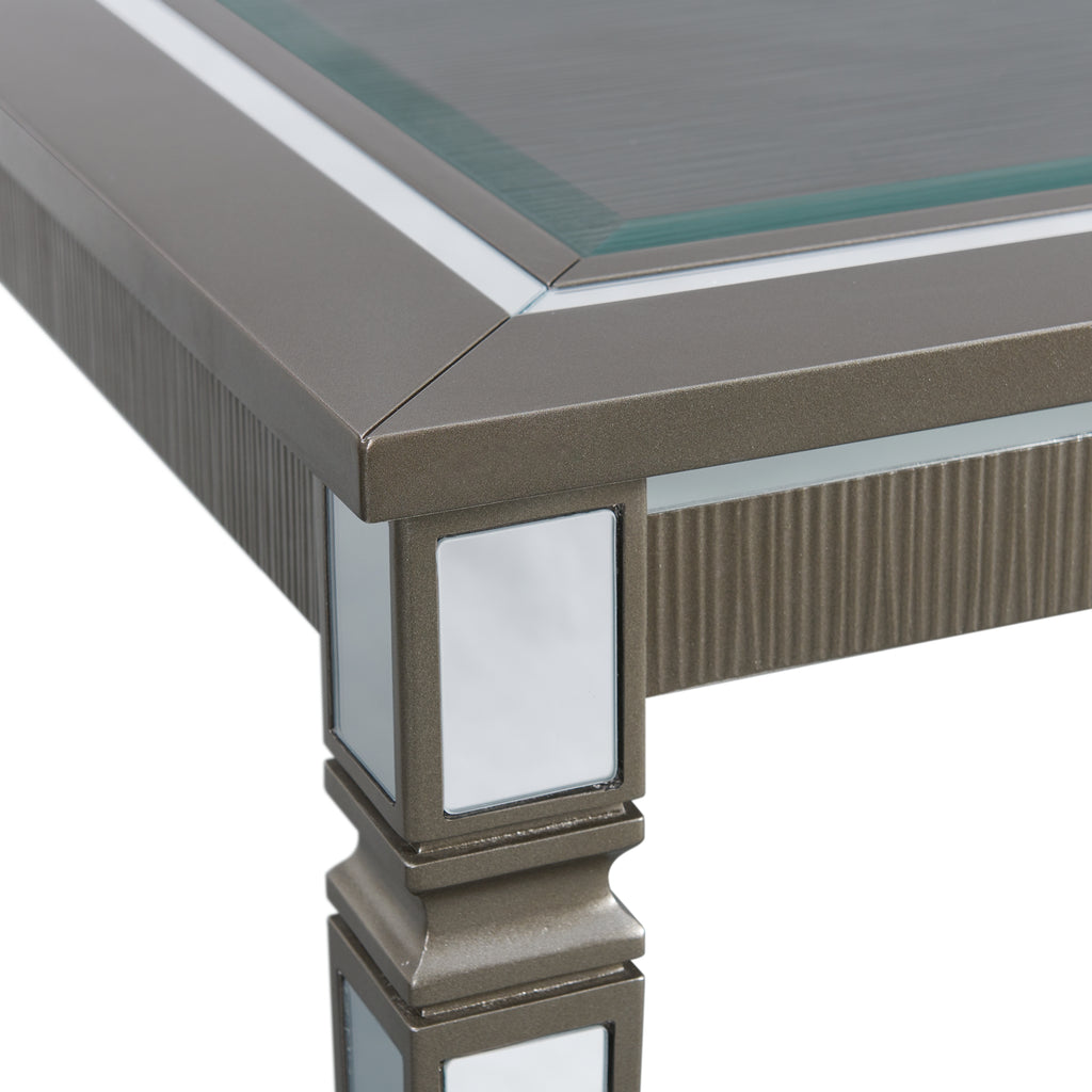 14.5-Dining-Table-Copper-W/Mirror-Leg
