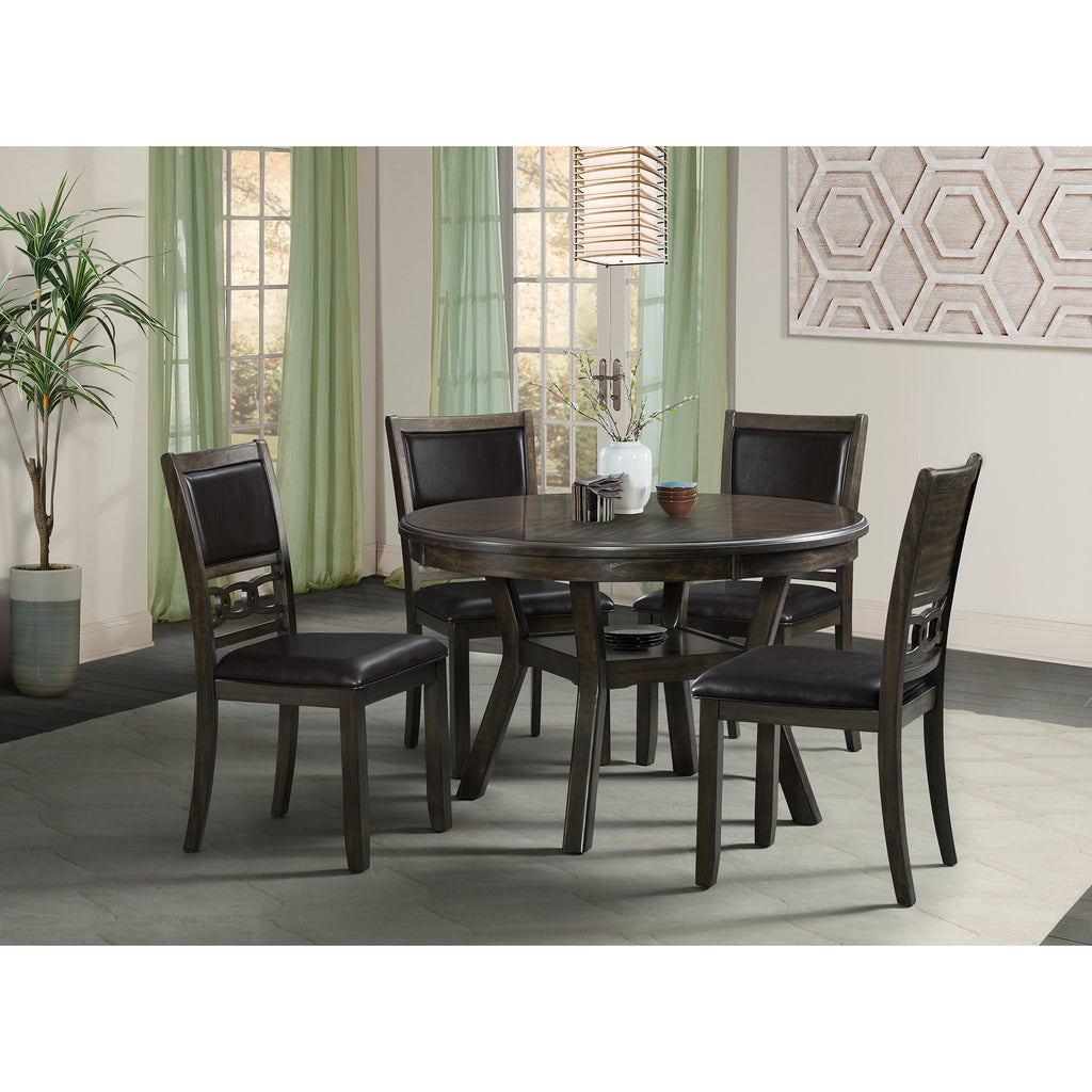 Amherst-Dining-Table-w/Wood-Leg-Dark-Finish