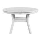 Amherst Dining Table with Wood Leg White Finish