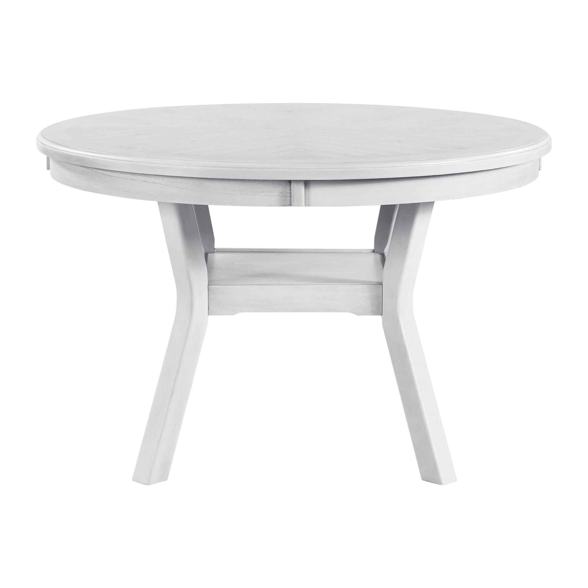 Amherst Dining Table with Wood Leg White Finish
