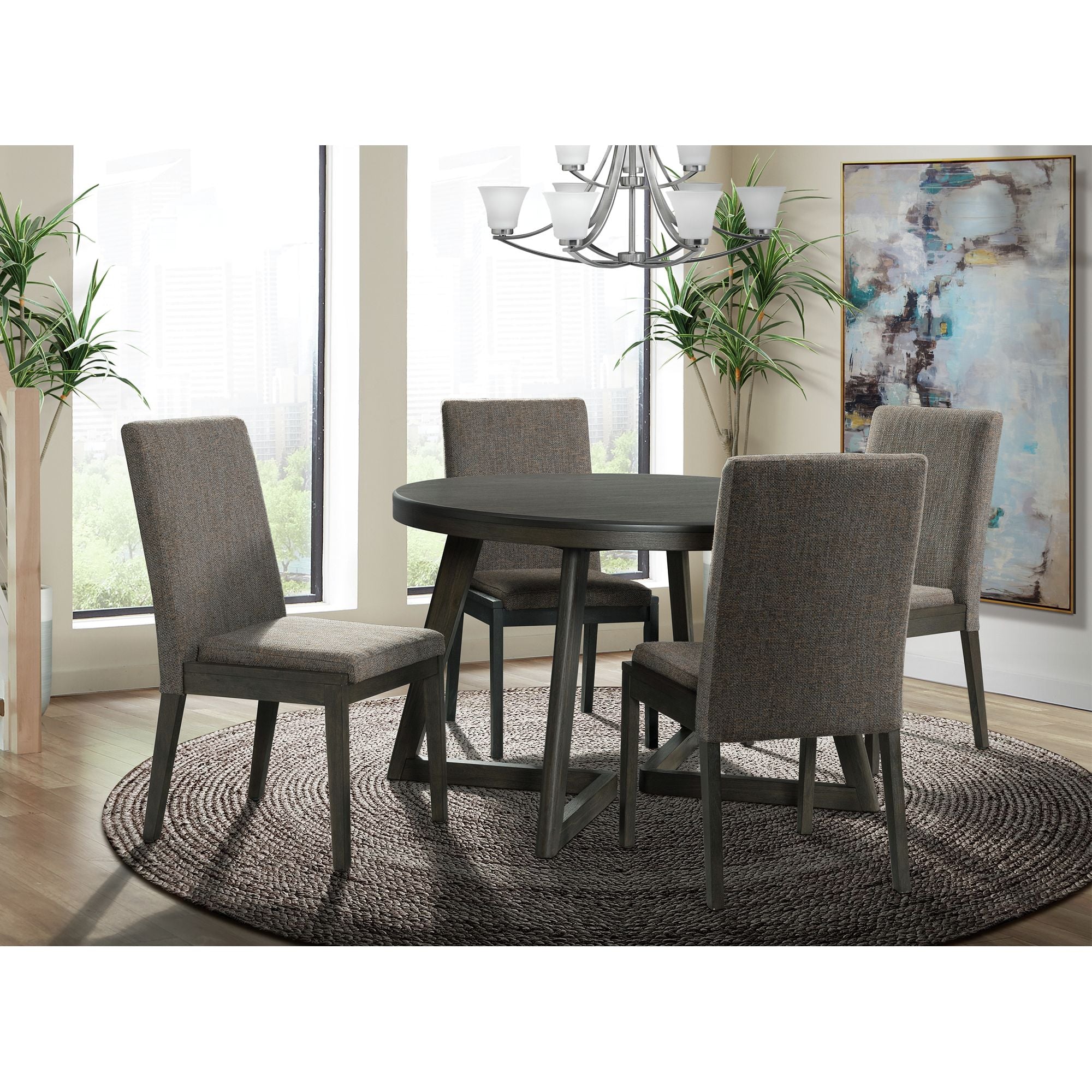 Cross-Round-Dining-Table