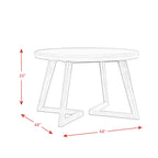 Cross-Round-Dining-Table