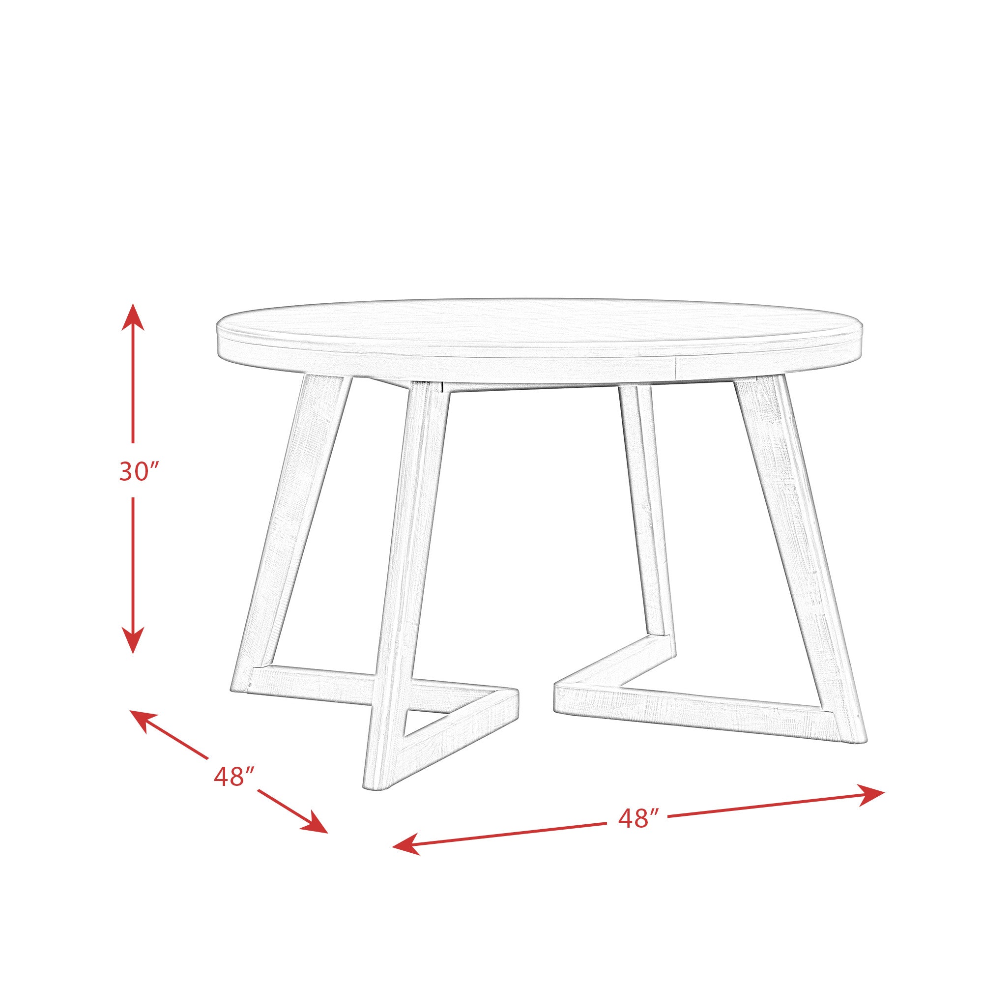 Cross-Round-Dining-Table