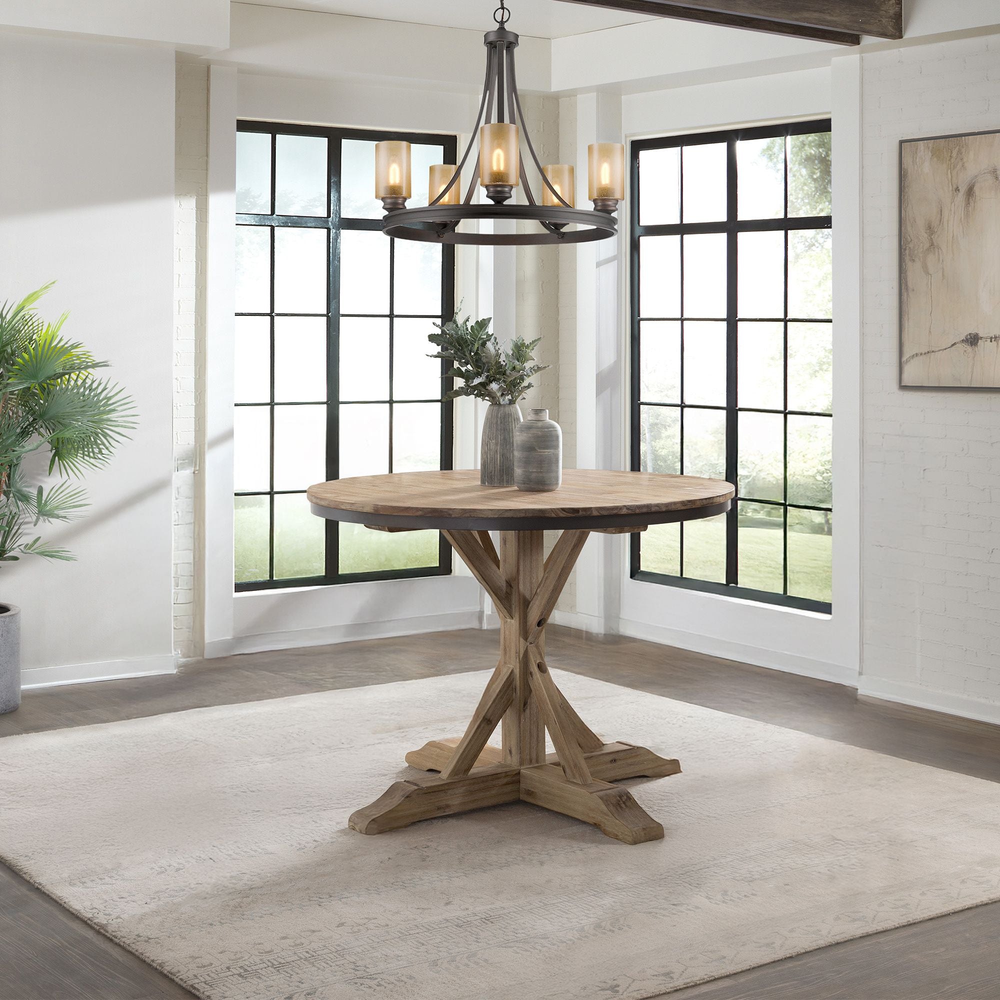 (D680-30)-Callista--Round-Dining-Table--Beach/Natural