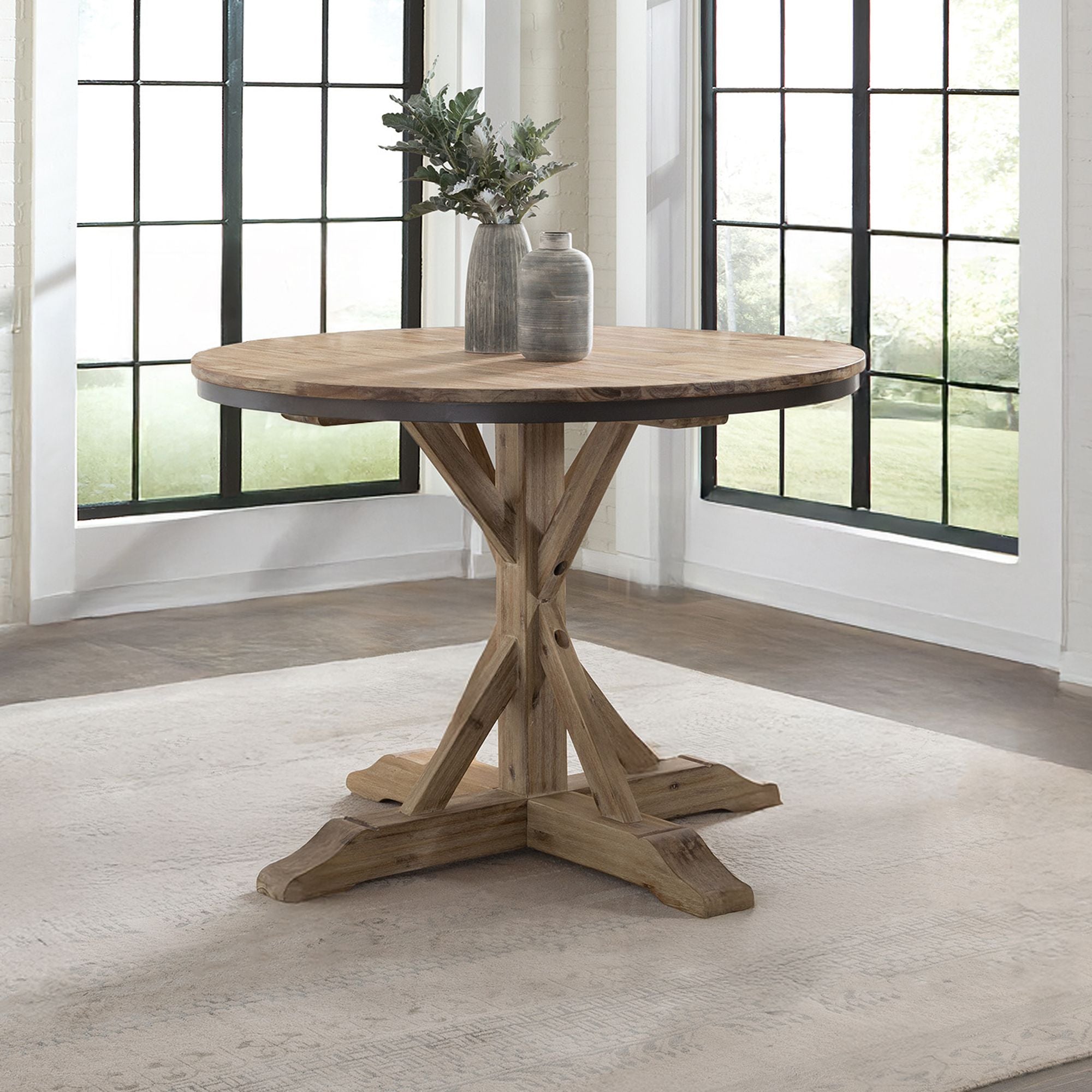 (D680-30)-Callista--Round-Dining-Table--Beach/Natural