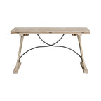 (D680-33)-Callista--Folding-Top-Dining-Table--Beach/Natural-Metal