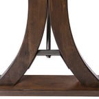 (D682-33)-New-Bedford--Folding-Top-Dining-Table--Latte/Dark-Pine