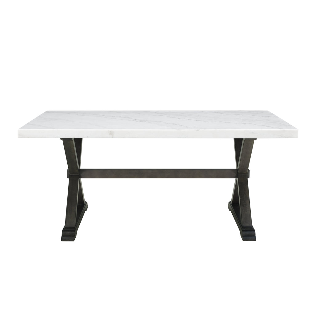 Lexi-Dining-Table-in-Espresso-Base-/-White-Marble-Top