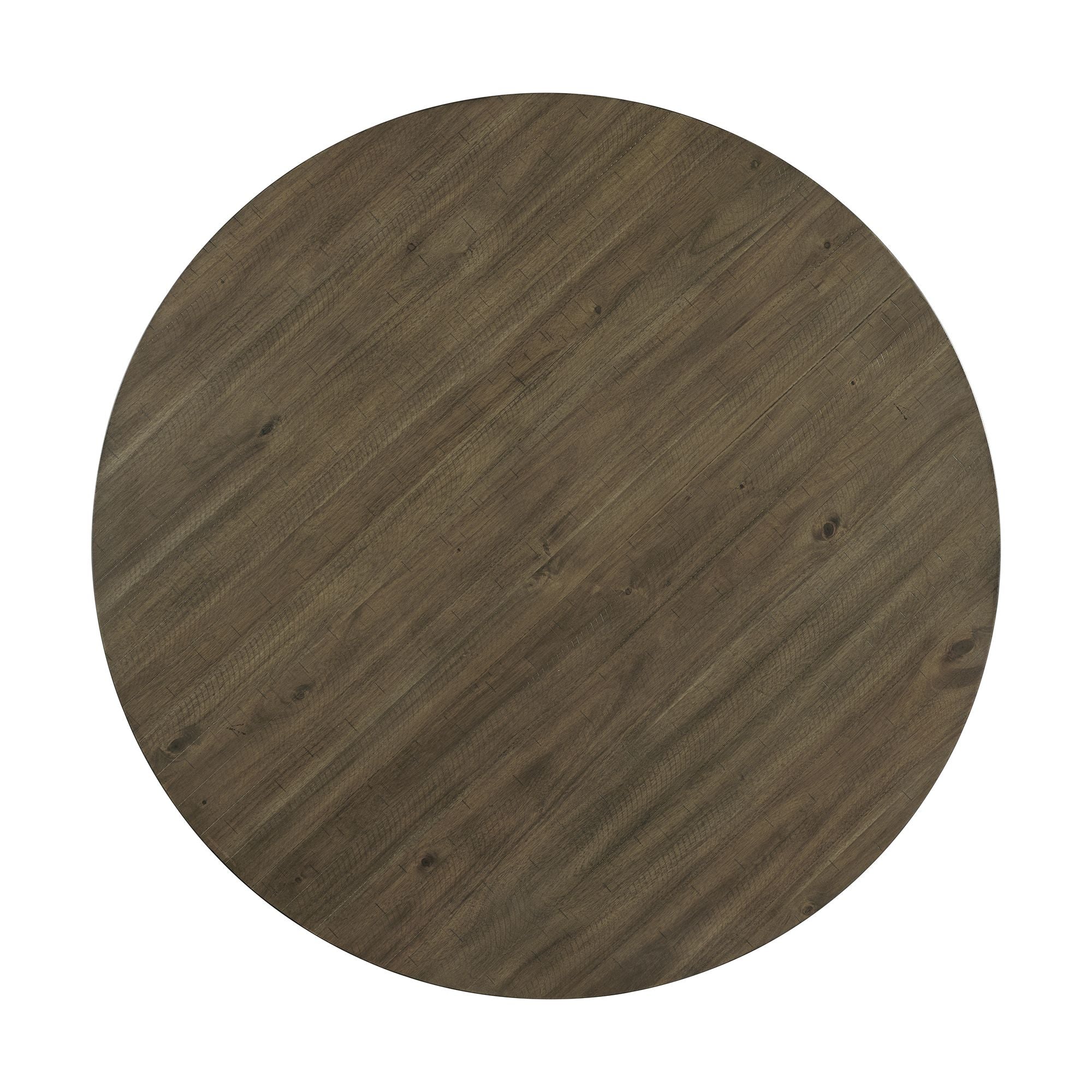 Stone-Round-Dining-Table-W/PU-Base-Gray-Finish