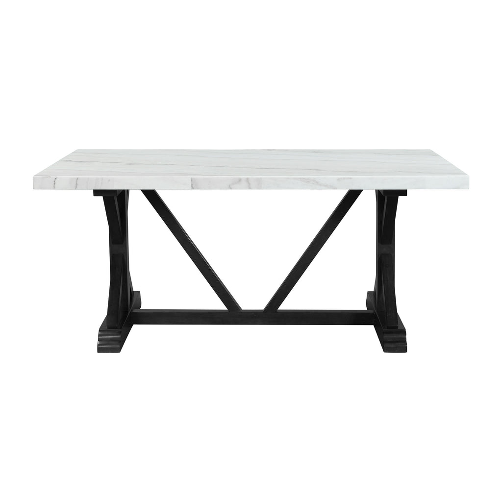 Tuscany-70""-Marble-Standard-Height-Rectangular-Dining-Table