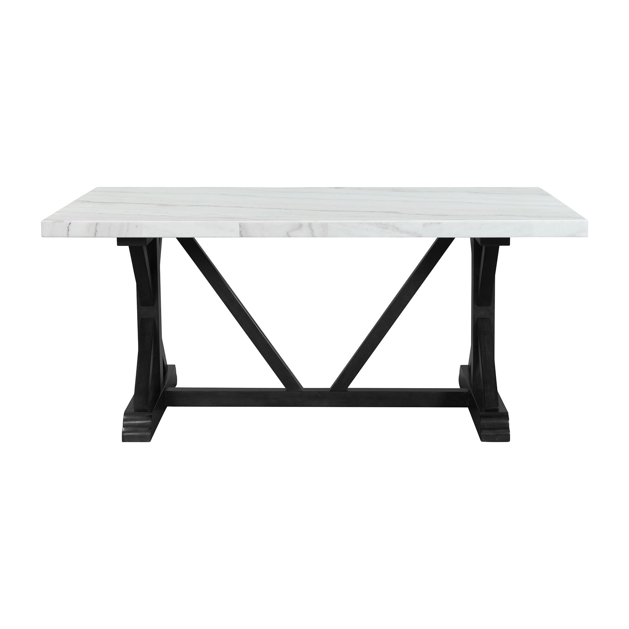 Tuscany-70""-Marble-Standard-Height-Rectangular-Dining-Table