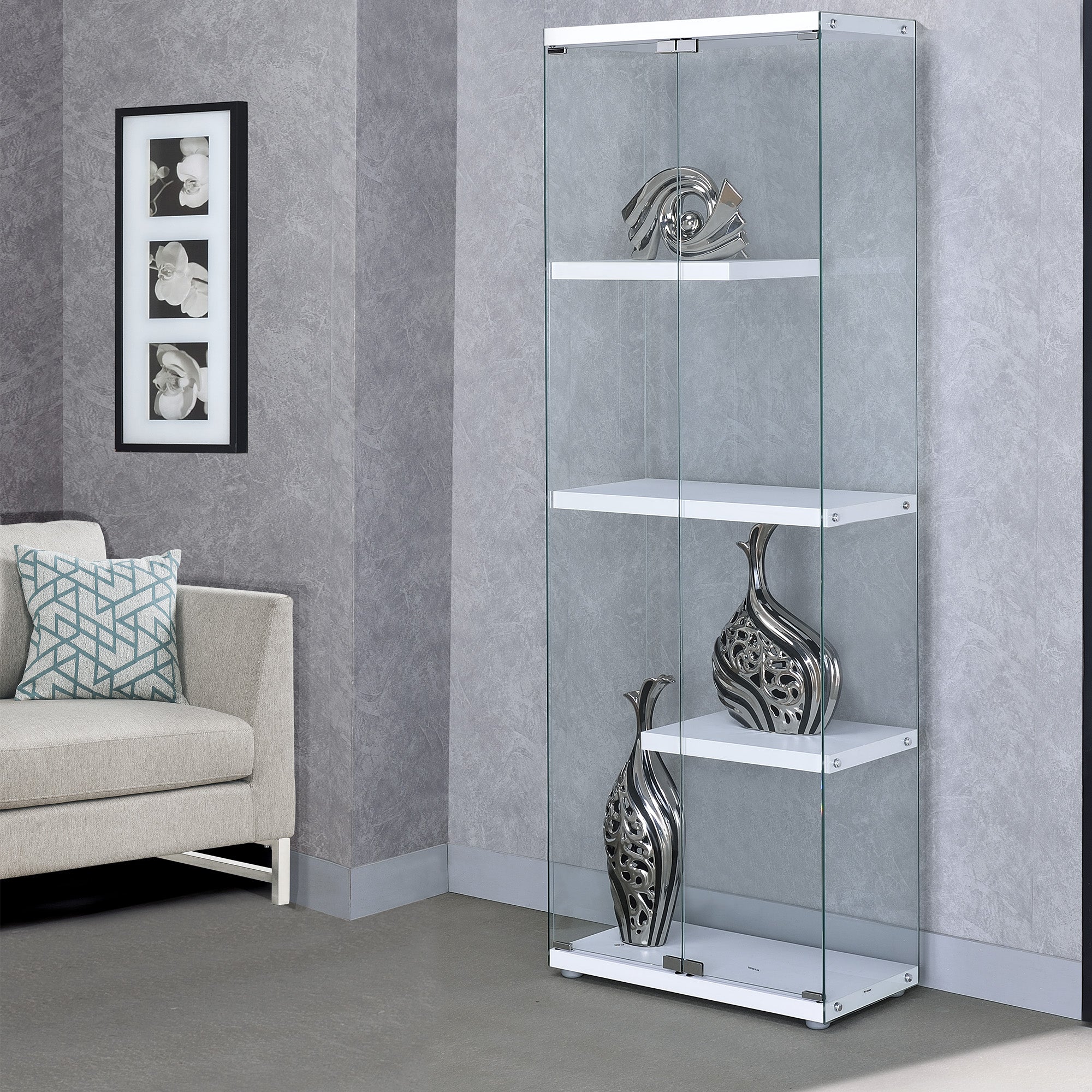 Ice-Display-Cabinet-(With-White-Shelves)