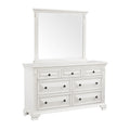 Calloway-7-Drawer-Dresser-w/-Mirror-Set-in-Antique-White
